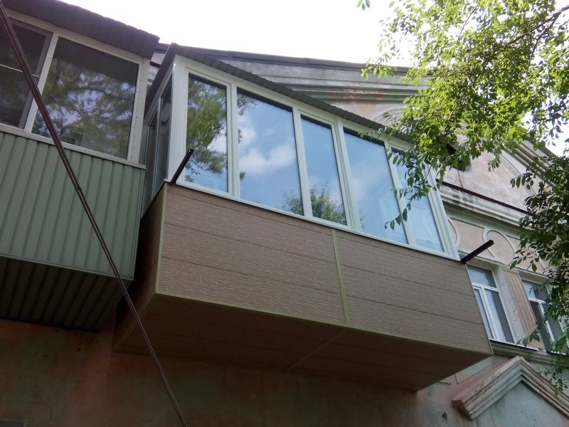 Пристройка балкона или лоджии во владивостоке.
