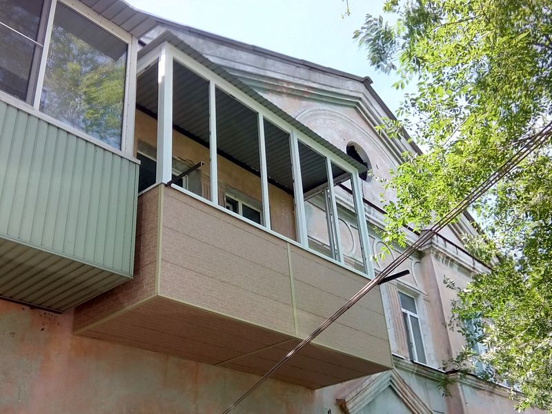 Пристройка балкона или лоджии во владивостоке.